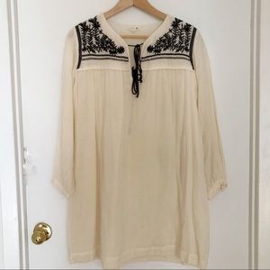 Souer Embroidered Mini Dress